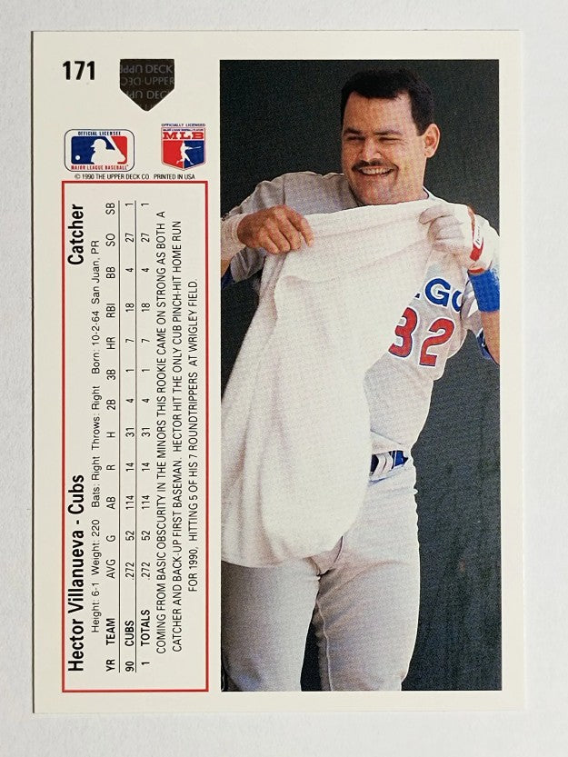 1991 Upper Deck #171 Hector Villanueva