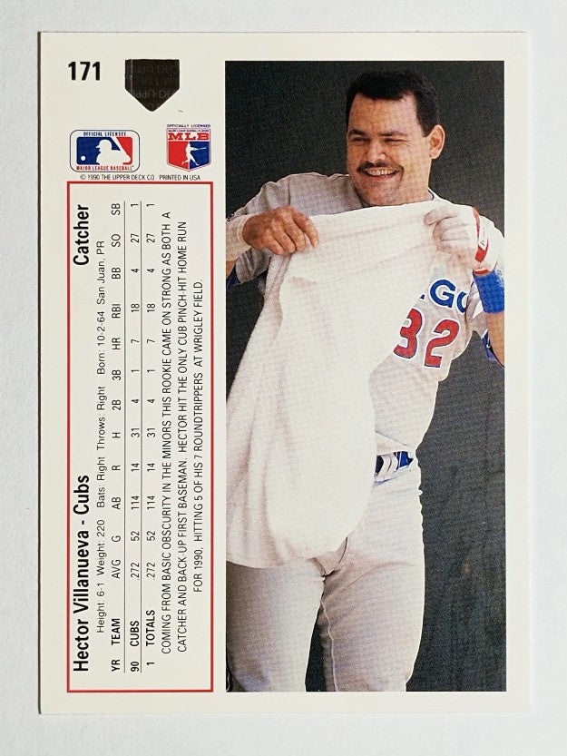 1991 Upper Deck #171 Hector Villanueva
