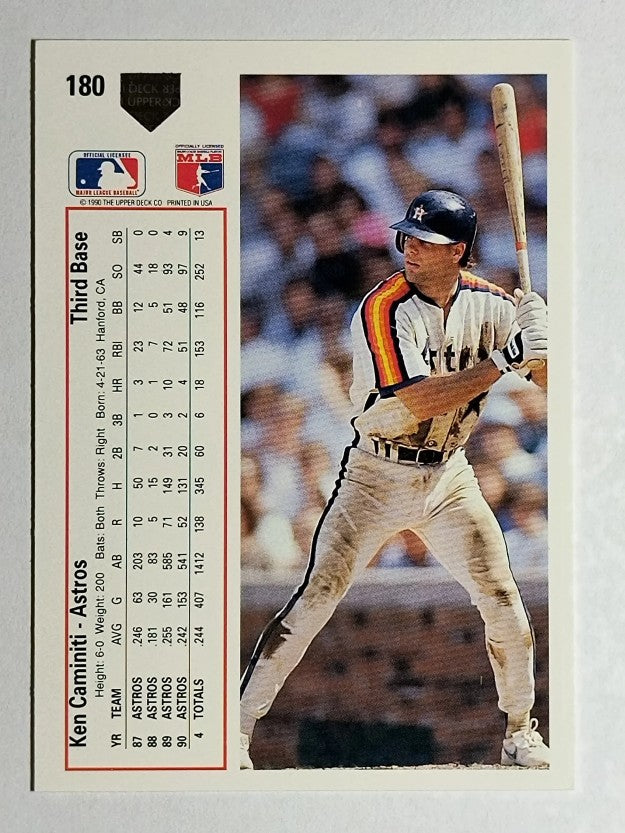 1991 Upper Deck #180 Ken Caminiti
