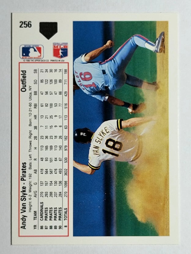 1991 Upper Deck #256 Andy Van Slyke