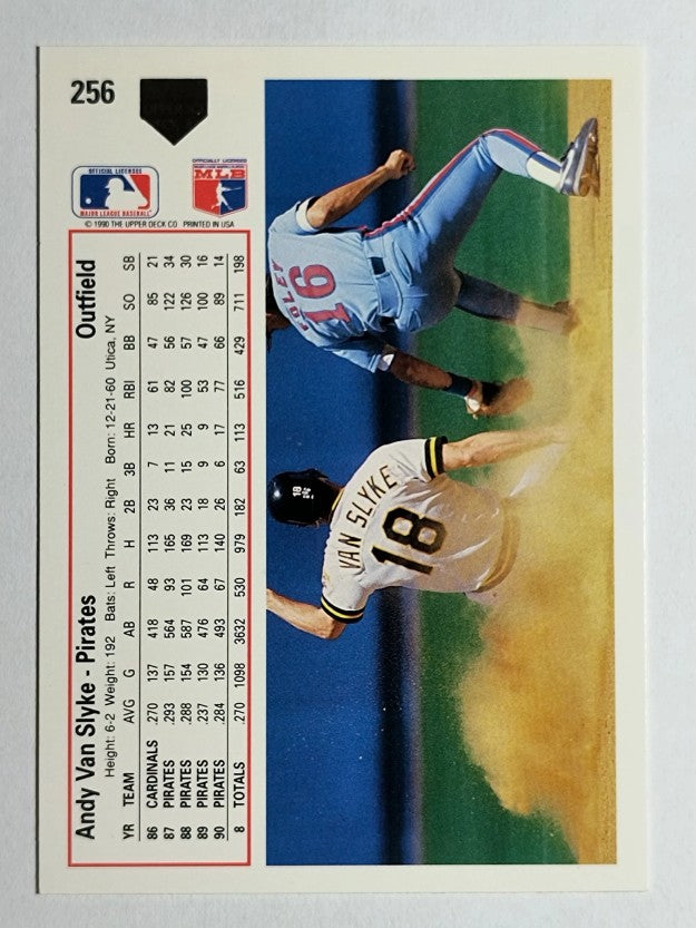 1991 Upper Deck #256 Andy Van Slyke