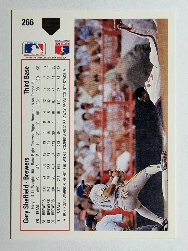 1991 Upper Deck #266 Gary Sheffield