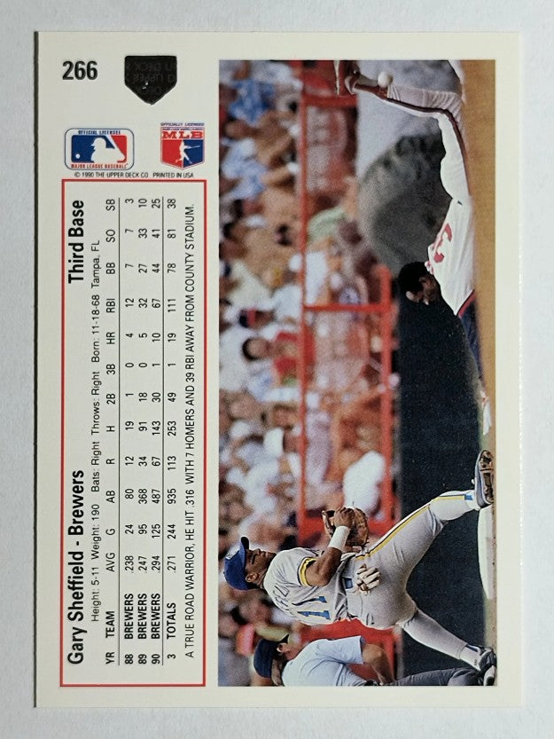 1991 Upper Deck #266 Gary Sheffield