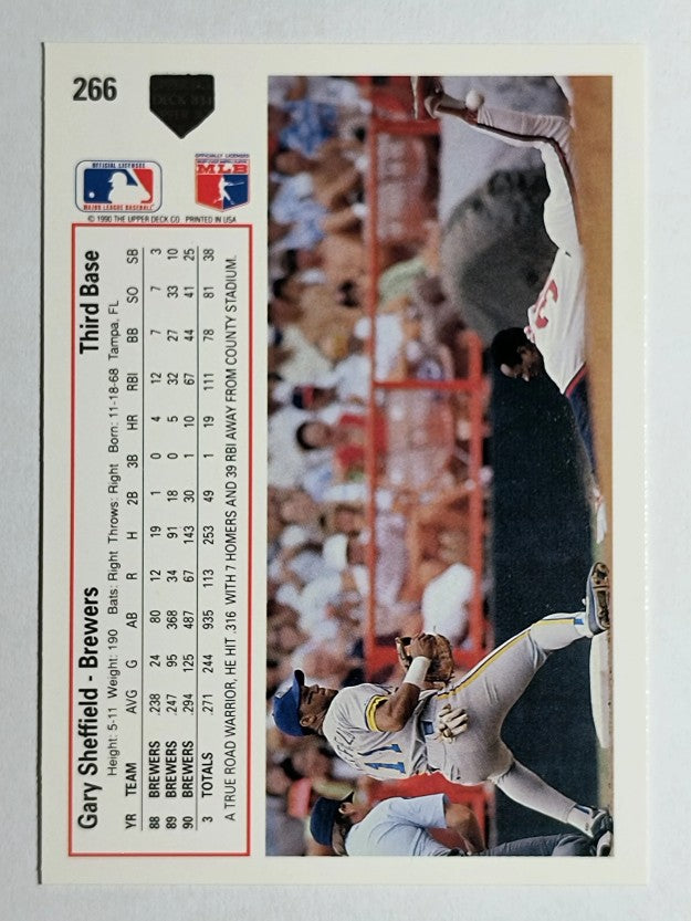 1991 Upper Deck #266 Gary Sheffield