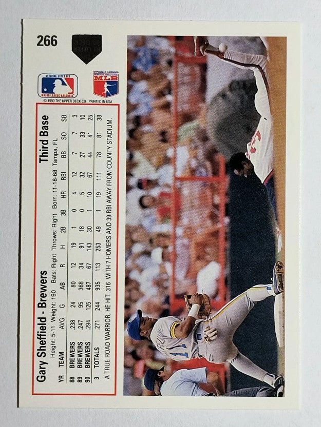 1991 Upper Deck #266 Gary Sheffield