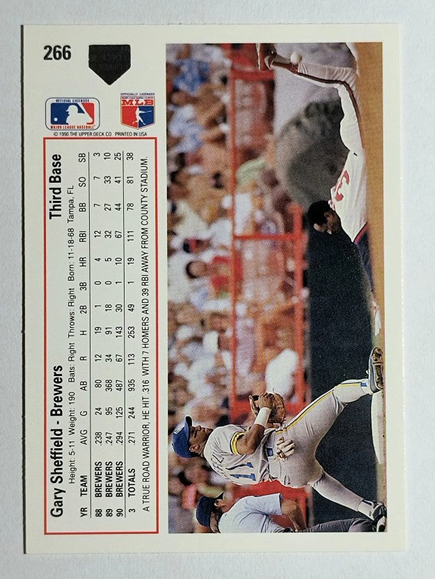 1991 Upper Deck #266 Gary Sheffield
