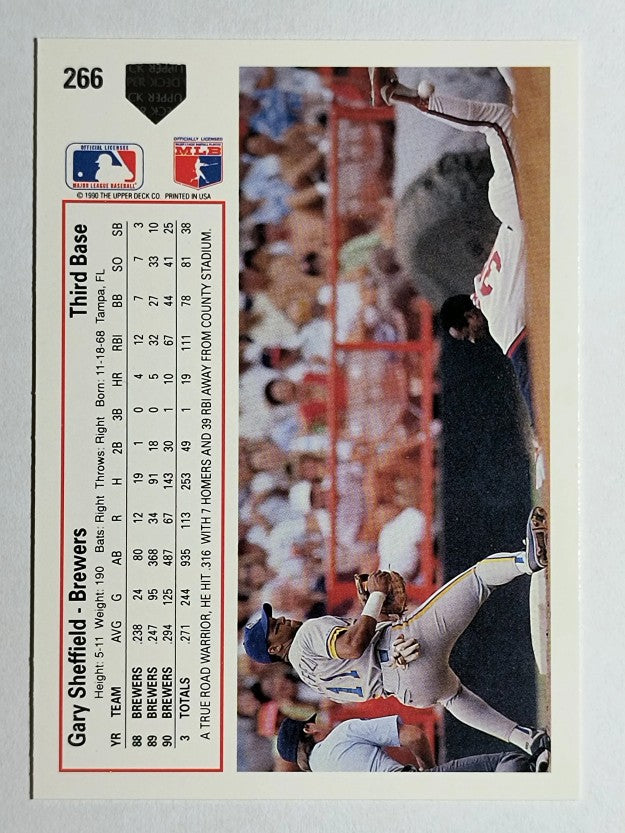 1991 Upper Deck #266 Gary Sheffield
