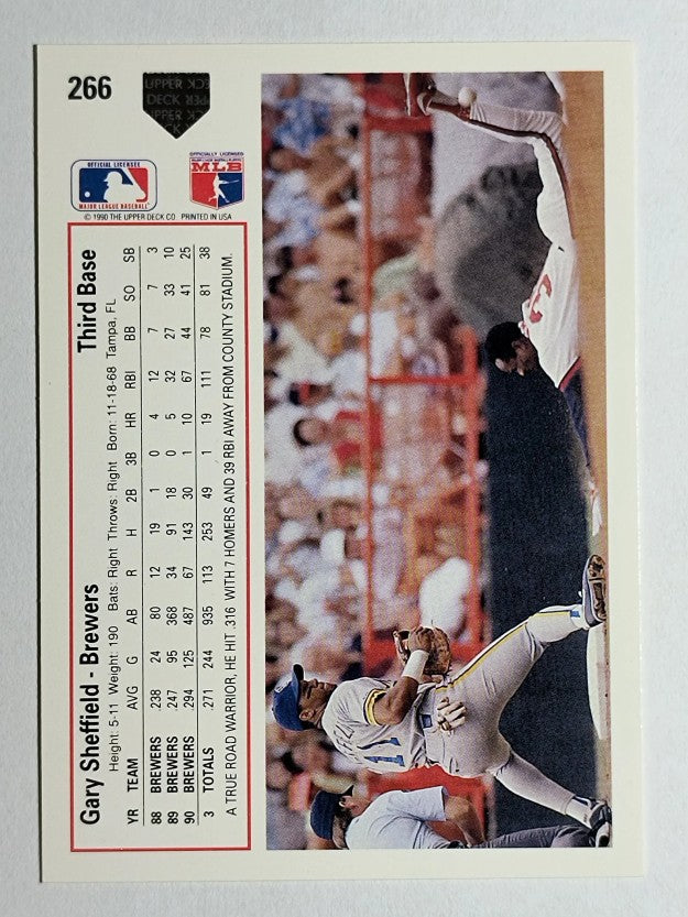 1991 Upper Deck #266 Gary Sheffield