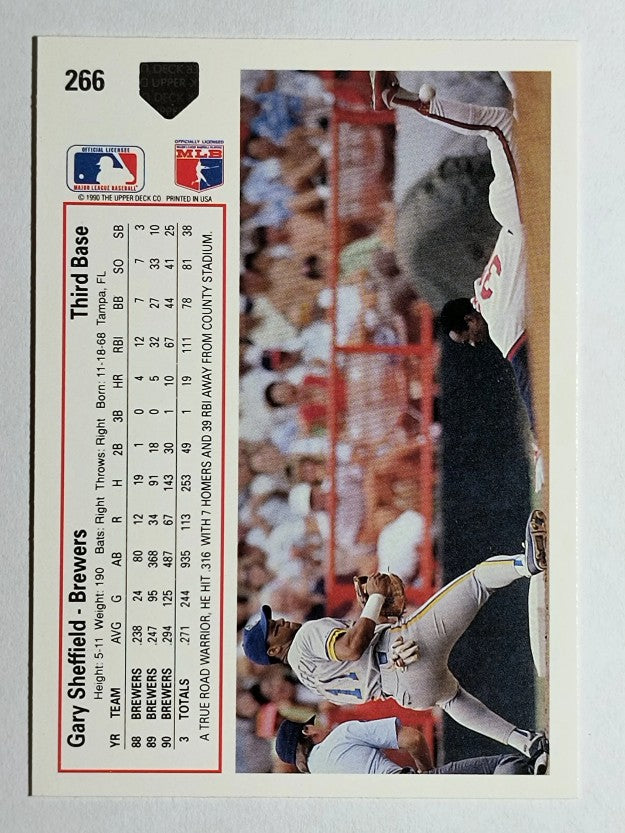 1991 Upper Deck #266 Gary Sheffield