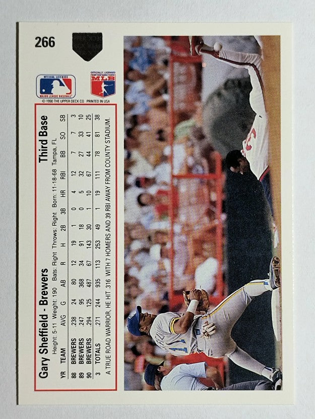 1991 Upper Deck #266 Gary Sheffield