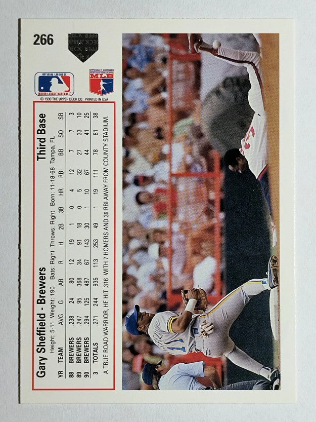 1991 Upper Deck #266 Gary Sheffield