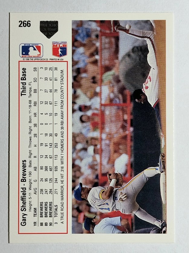 1991 Upper Deck #266 Gary Sheffield