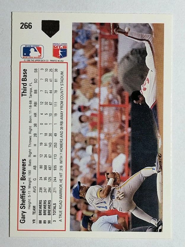 1991 Upper Deck #266 Gary Sheffield