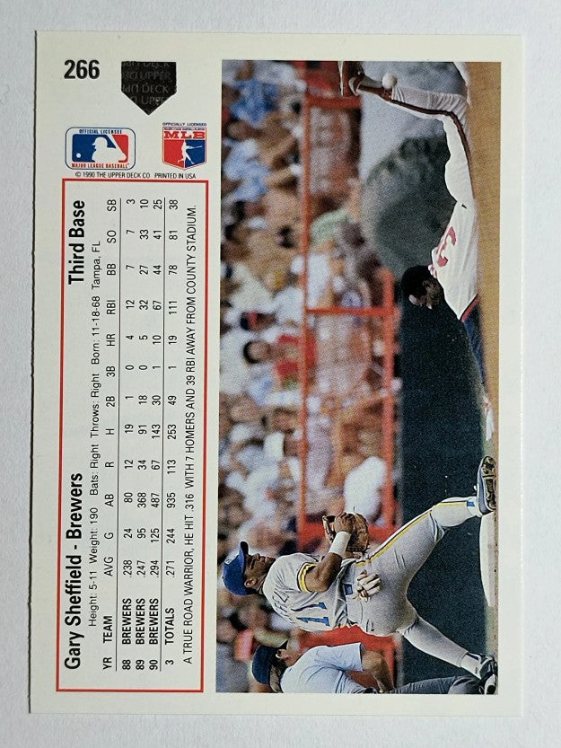 1991 Upper Deck #266 Gary Sheffield