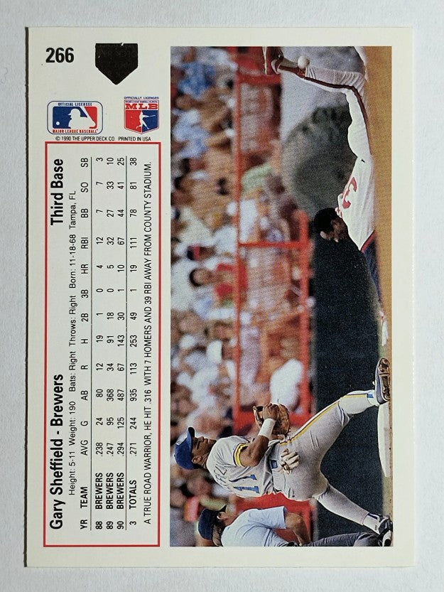 1991 Upper Deck #266 Gary Sheffield