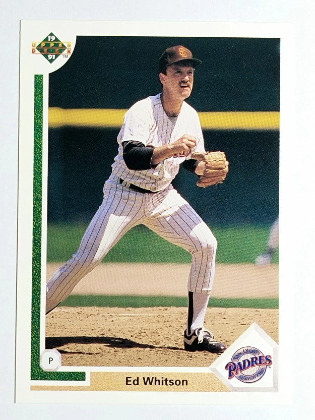1991 Upper Deck #312 Ed Whitson