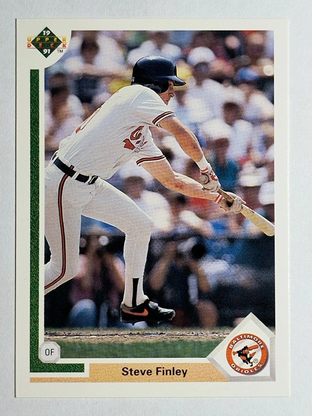 1991 Upper Deck #330 Steve Finley