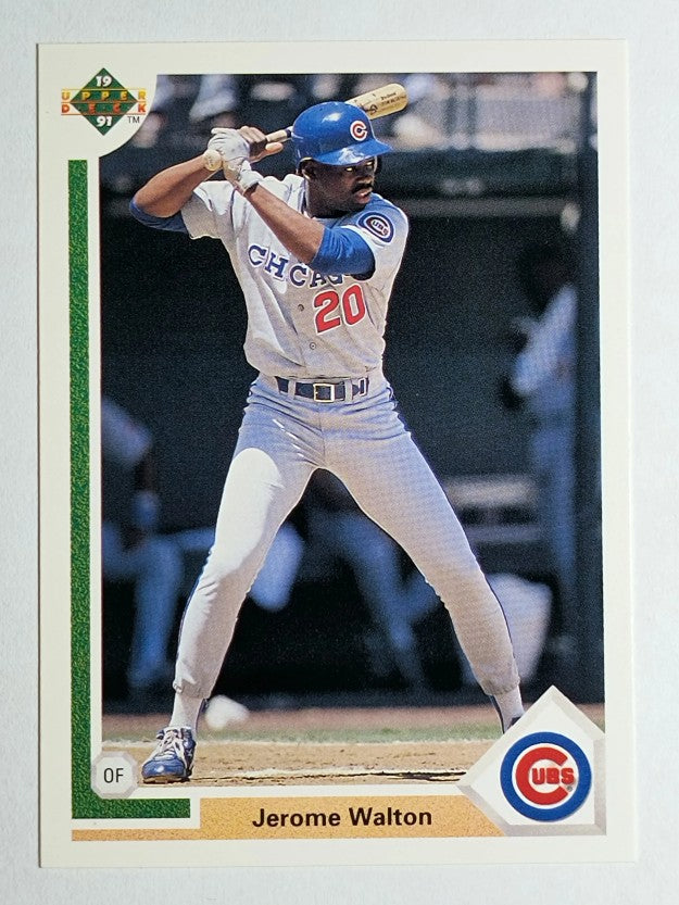 1991 Upper Deck #332 Jerome Walton