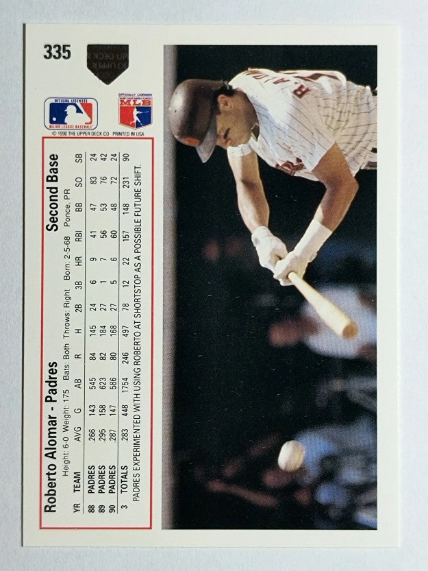 1991 Upper Deck #335 Roberto Alomar
