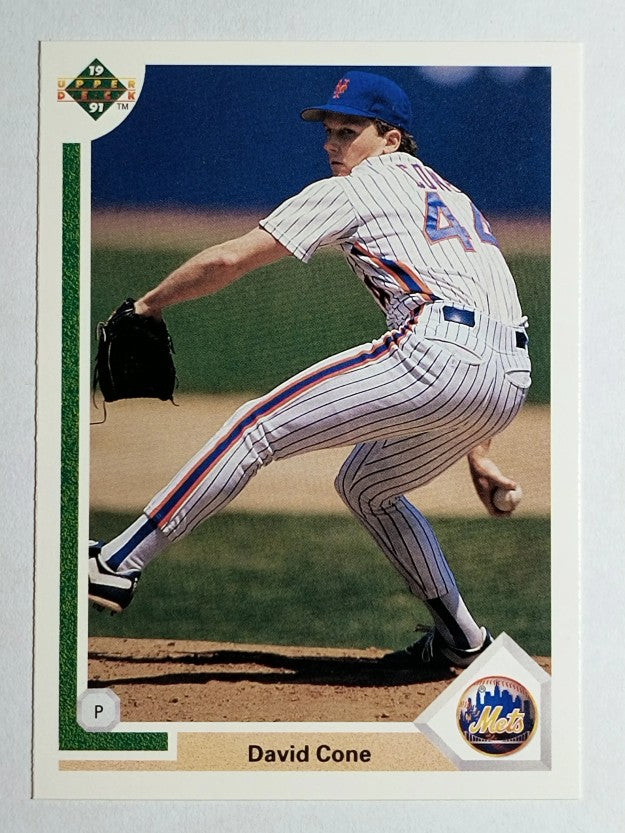 1991 Upper Deck #366 David Cone