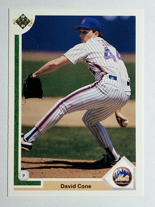 1991 Upper Deck #366 David Cone