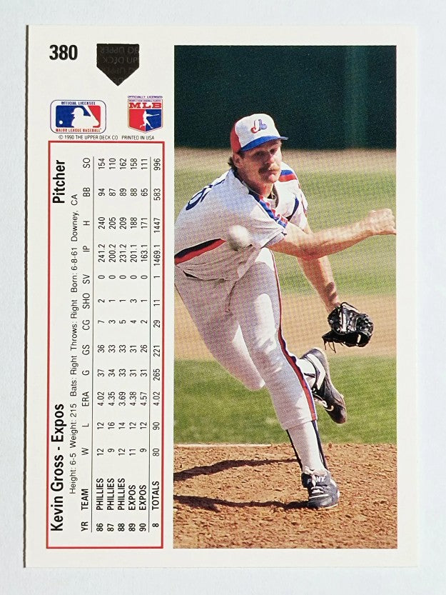 1991 Upper Deck #380 Kevin Gross