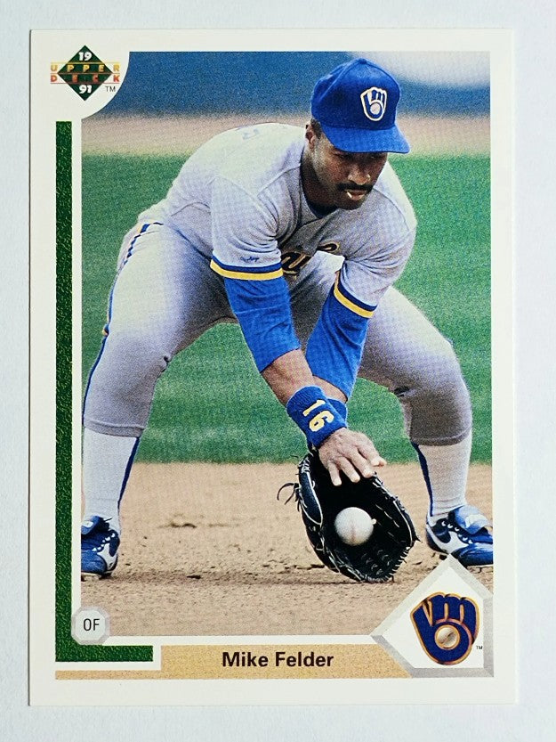 1991 Upper Deck #395 Mike Felder