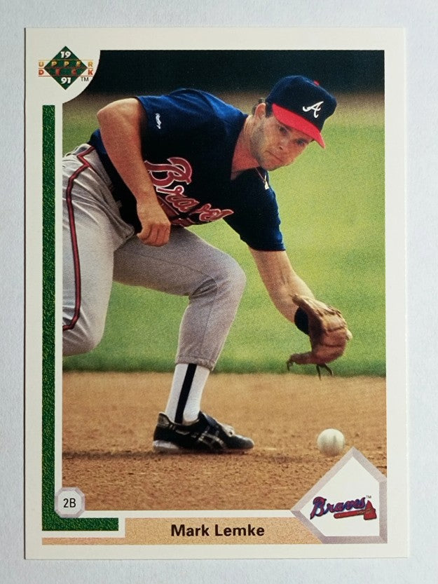 1991 Upper Deck #419 Mark Lemke