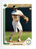1991 Upper Deck #421 Willie Randolph
