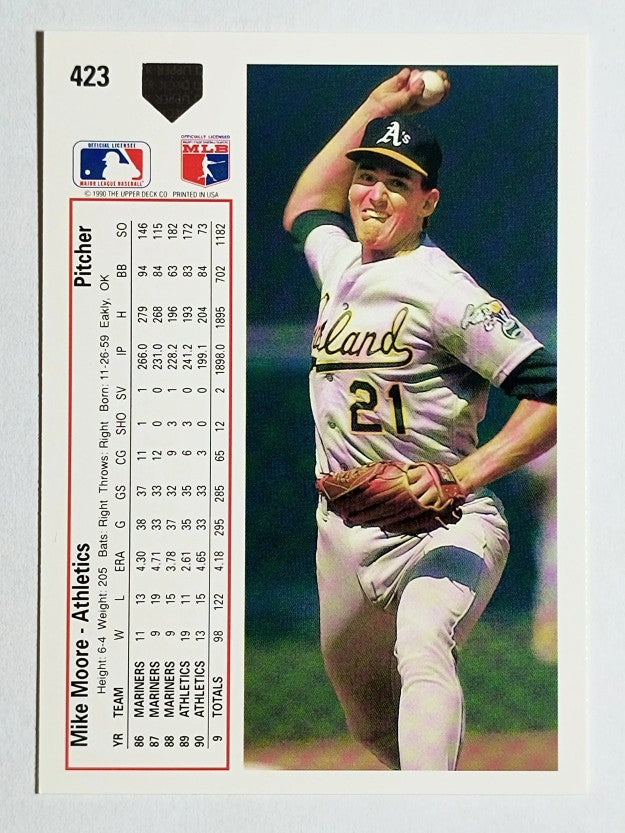 1991 Upper Deck #423 Mike Moore