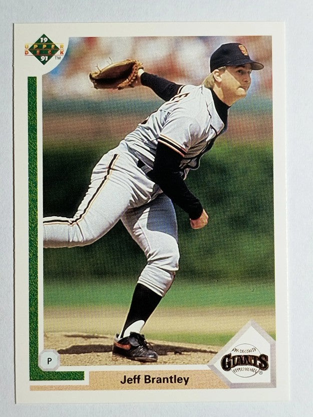 1991 Upper Deck #424 Jeff Brantley