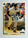 1991 Upper Deck #445 Will Clark