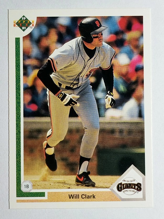 1991 Upper Deck #445 Will Clark