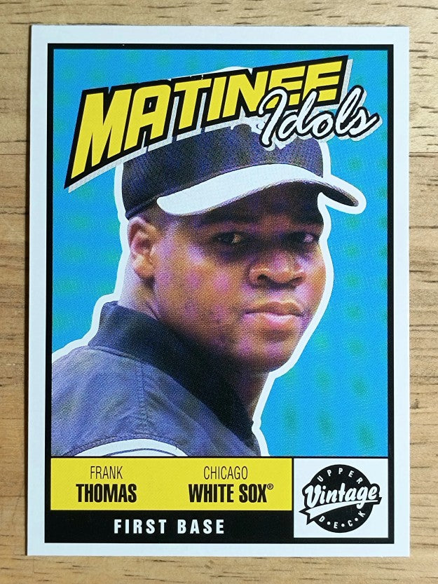 2001 Upper Deck Vintage Matinee Idols #M17 Frank Thomas