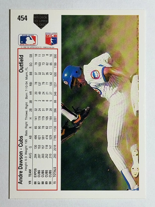 1991 Upper Deck #454 Andre Dawson