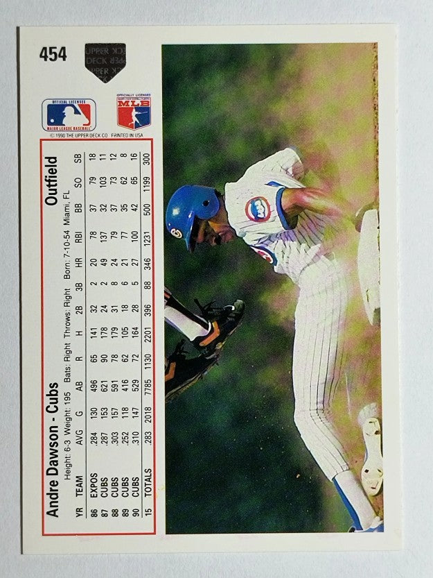 1991 Upper Deck #454 Andre Dawson