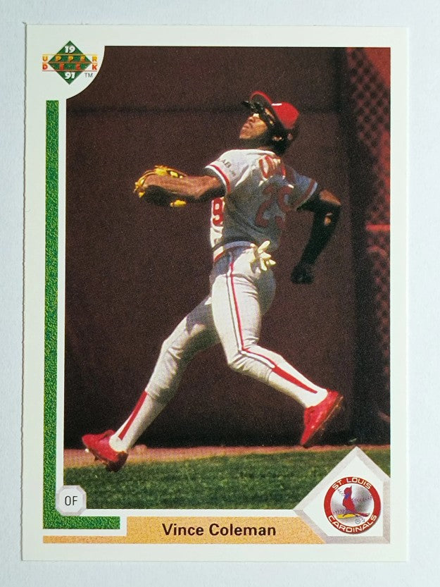 1991 Upper Deck #461 Vince Coleman