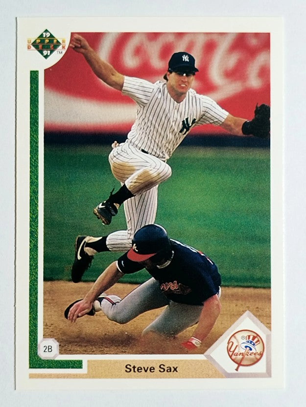1991 Upper Deck #462 Steve Sax