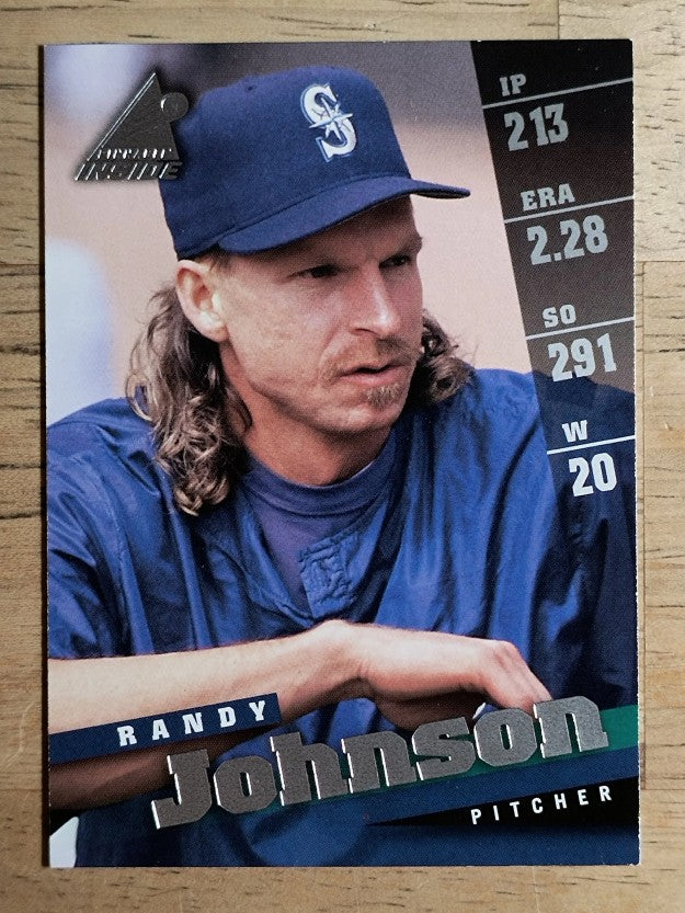 1998 Pinnacle Inside #39 Randy Johnson