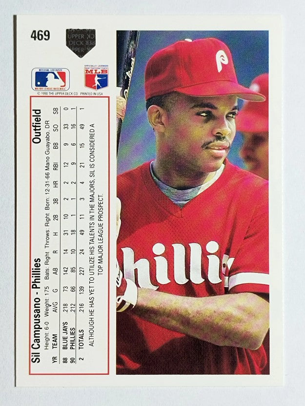 1991 Upper Deck #469 Sil Campusano