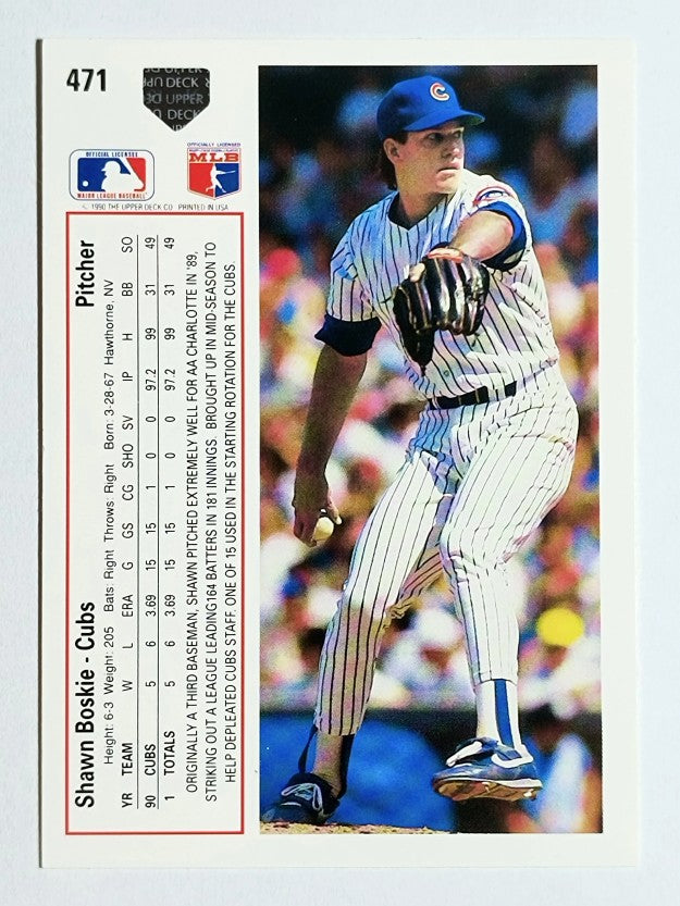 1991 Upper Deck #471 Shawn Boskie