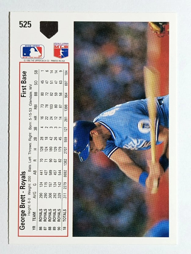 1991 Upper Deck #525 George Brett