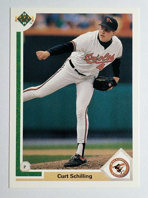 1991 Upper Deck #528 Curt Schilling