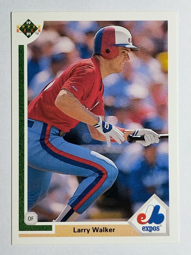 1991 Upper Deck #536 Larry Walker