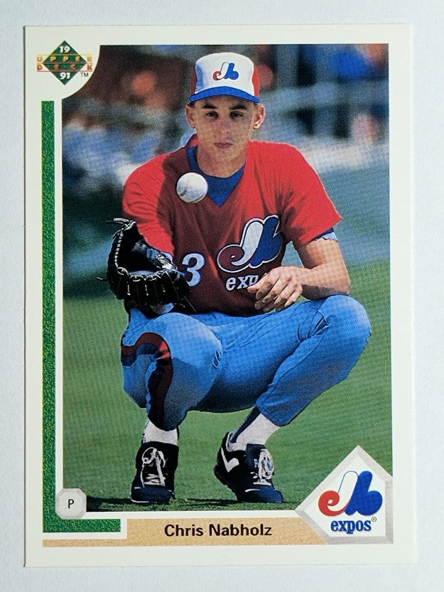 1991 Upper Deck #538 Chris Nabholz
