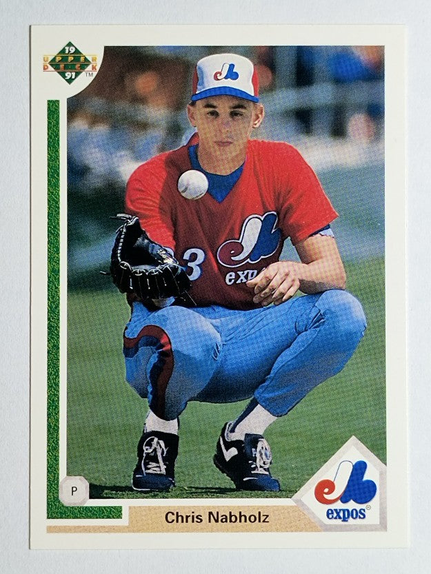 1991 Upper Deck #538 Chris Nabholz