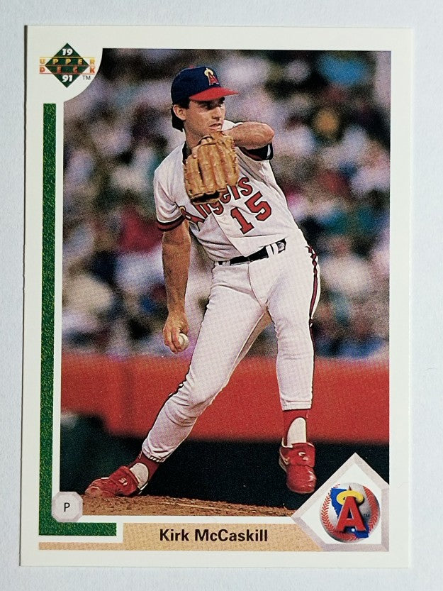 1991 Upper Deck #539 Kirk McCaskill