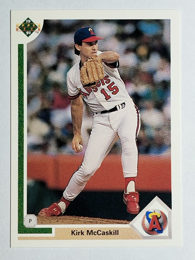 1991 Upper Deck #539 Kirk McCaskill