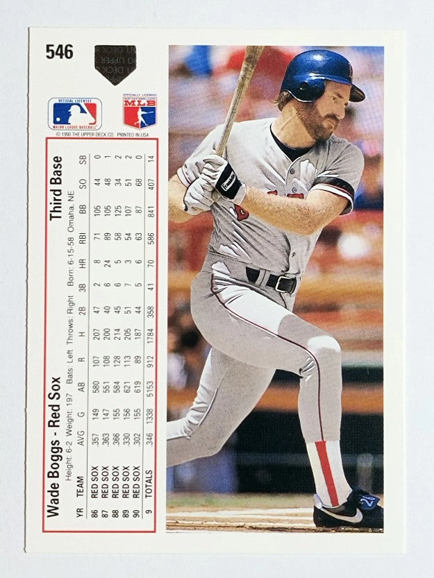 1991 Upper Deck #546 Wade Boggs