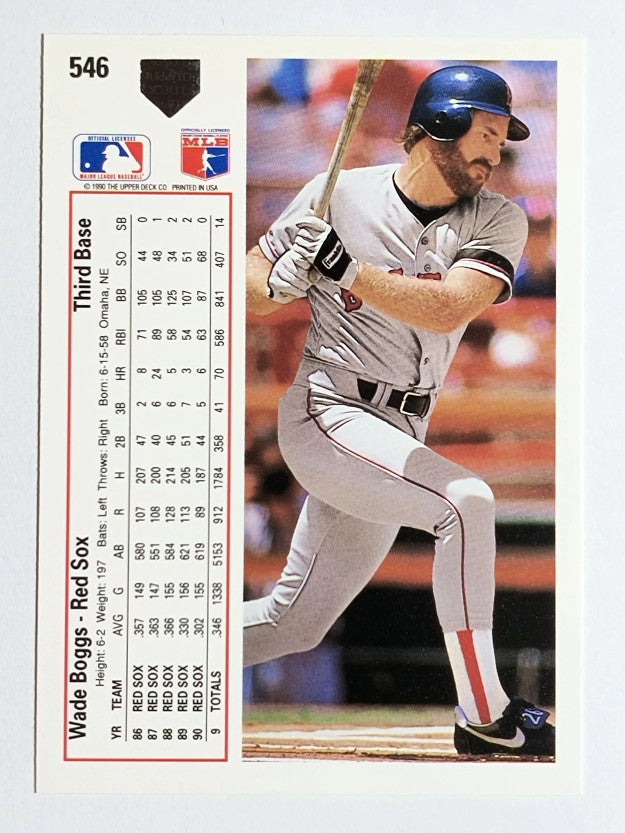 1991 Upper Deck #546 Wade Boggs
